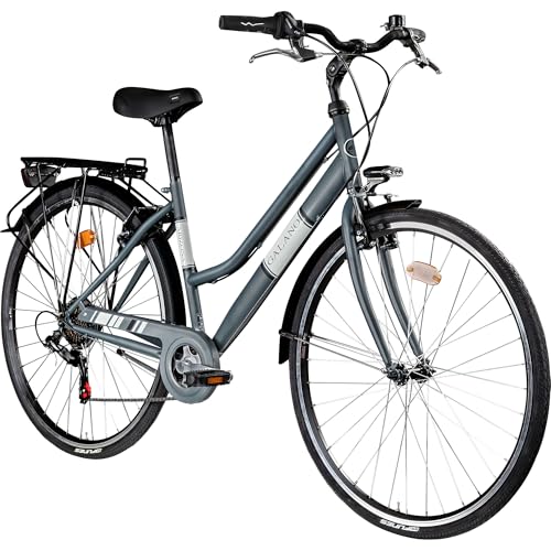 Galano Arizona Damen Fahrrad 28 Zoll Stadtrad 7 Gänge Hollandrad Citybike Damenfahrrad Retro V-Brakes