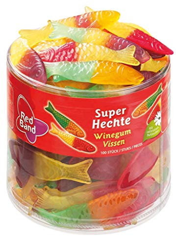 Red Band - Fruchtgummi - Weingummi - Super Hechte - Fische - 1,2 Kg