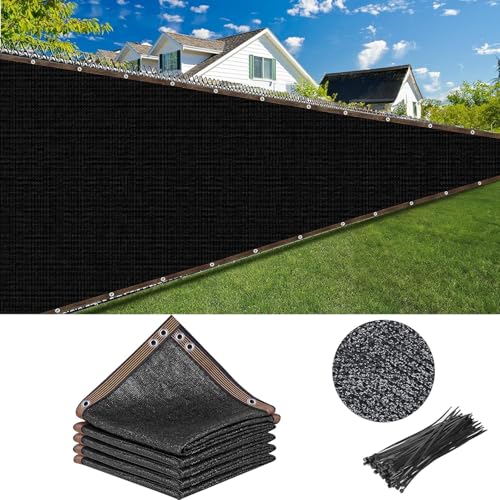 TESIN Zaunblende 2 m x 15 m – Gartensichtschutz Sichtschutzzaun aus wetterfestem HDPE-Material – UV-Schutz, robuste Gartenabdeckung für Zaun, Pergola, Terrasse, Pflanzen, Hühnerstall und Außenbereich