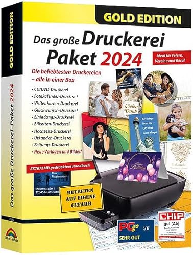 Markt + Technik Das große Druckereipaket 2024 - Gold Edition (Druckerpapier)