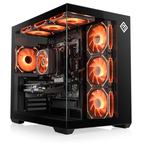 Gaming PC mit Windows 11 Home | AMD Ryzen 7 5700X 8X 3.4 GHz | RTX 5060 | 1000 GB M.2 NVMe | 16 GB DDR4 RAM | WLAN | Computer für Zocker, Gamer Desktop Rechner zum Spielen | A15414
