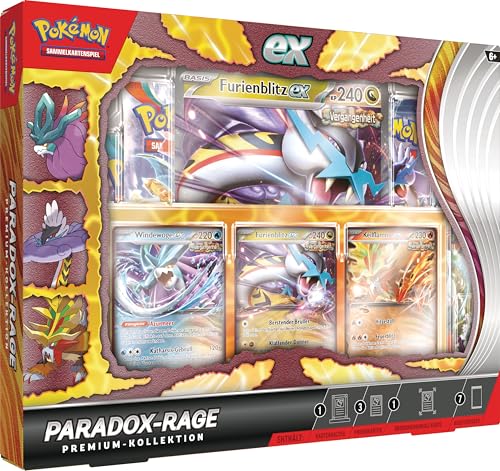 Pokémon-Sammelkartenspiel: Premium-Kollektion Paradox-Rage