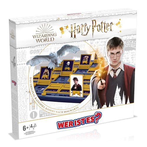Winning Moves Wer ist es? Harry Potter Edition - Wer ist es Spiel Harry Potter Brettspiel für Kinder - Fanartikel - Gesellschaftsspiele für Familien - 2 Spieler ab 6+ Jahren - Deutsch