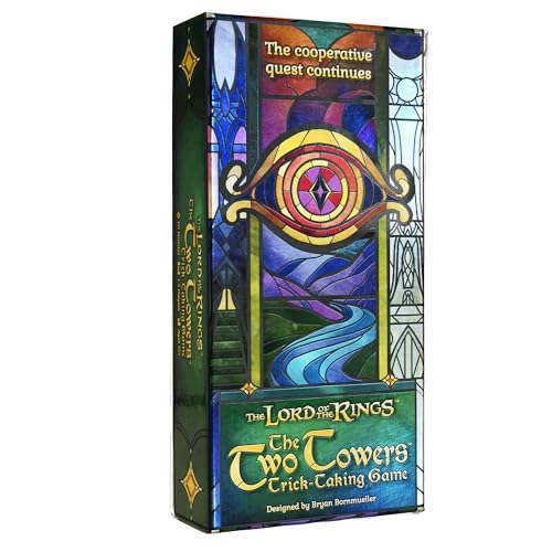 Asmodee Der Herr der Ringe: Die zwei Türme: Trickspiel, kooperatives Kartenspiel, ab 10 Jahren, für 1-4 Spieler, über 20 Minuten Spieldauer