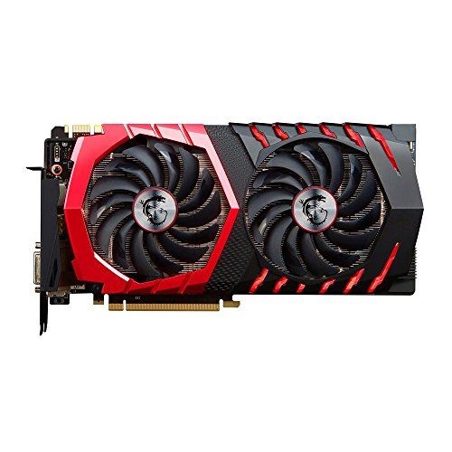 MSI GeForce GTX 1080 Gaming X 8GB Nvidia GDDR5X 1x HDMI, 3x DP, 1x DL-DVI-D, 2 Slot Afterburner OC, VR Ready, 4K-optimiert, Grafikkarte