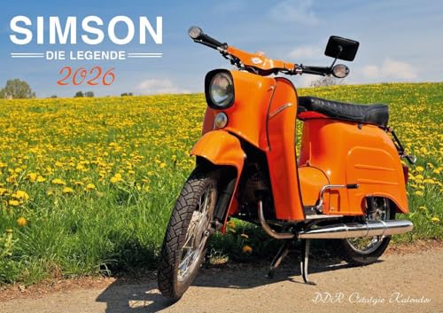 Simson Kleinkrafträder Kalender 2026: Die DDR Legende
