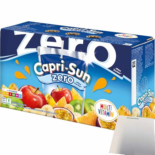 usy Bundle für Capri-Sun Multivitamin Zero (10×200ml Packung) + usy Block