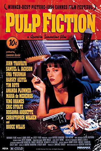Maxi-Poster mit Pulp-Fiction-Deckblatt – 61 cm x 91,5 cm
