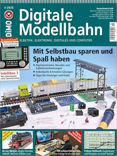 Mit Selbstbau sparen und Spaß haben: Digitale Modellbahn 4/2025