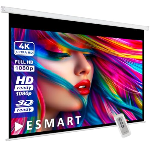 ESMART Economy EXM Motor-Leinwand 277 cm Bild 240 x 135 cm (108
