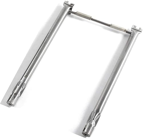 GriHero 69785 Gasgrill Brenner für Weber Spirit I & II 200 Serie Ersatzteile, Edelstahl Brennerrohre für Weber Spirit E210 S210 E220 S220 Ersatzteile Gasgrill (mit Frontknöpfen)