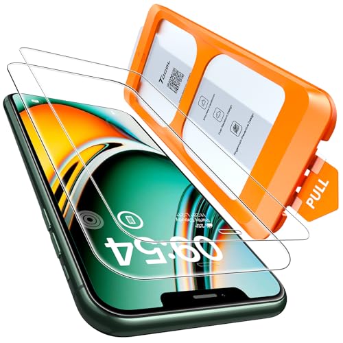 TOCOL für iPhone 11 Pro für Panzerglas, für iPhone X, iPhone XS für Panzerglas, Automatische Installation 9H Stoßfest Kratzfest Anti-Fingerabdruck Anti-Bläschen folie, Kompatibel mit Hülle, 2 Stück