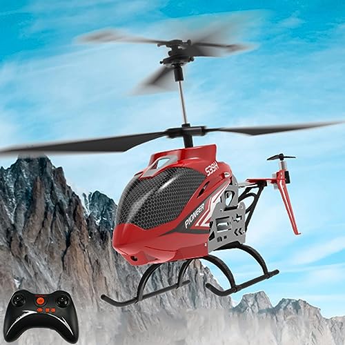 efaso RC Helikopter SYMA S39H - Hubschrauber ferngesteuert mit LED/Gyro - 3-Kanal Ferngesteuerter Hubschrauber mit Höhehaltefunktion und Auto. Starten/Landen - 33cm RC Hubschrauber Indoor/Outdoor