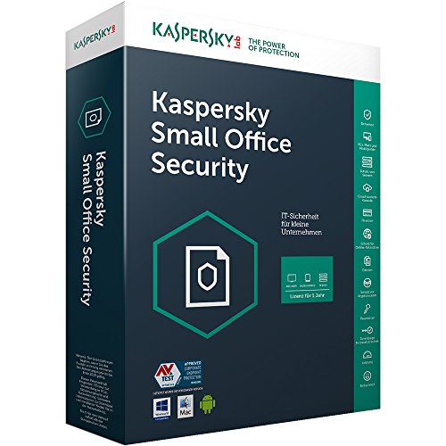 Kaspersky Small Office Security Standard | 5 Geräte 5 Mobil 1 Server | 1 Jahr | Windows/Mac/Android | CD in Box | für kleine Unternehmen