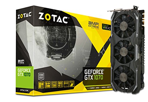 ZOTAC GeForce GTX 1070 AMP! Extreme Edition 8GB GDDR5
