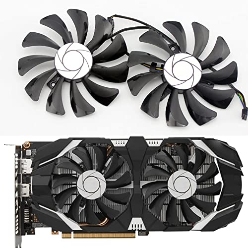 Dotodo Grafikkartenventilator für MSI GTX 1060 OC 6G GTX 960 P106-100 P106 GTX1060 GTX960 Grafikkartenventilator, 85 mm