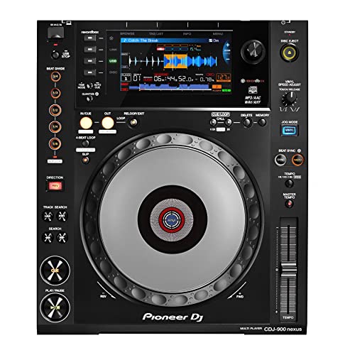 Pioneer CDJ-900NXS DJ Mixer - DJ Mixer (115dB, 4-20000Hz, 0,003%, LCD, 33W, 32cm) schwarz