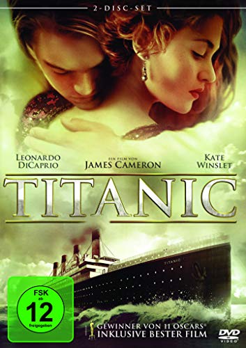 Titanic,2 DVDs: Ausgezeichnet mit 11 Oscars 1998 u. a. für den besten Film, Beste Regie, Beste Kamera, Beste Filmmusik u. 4 Golden Globes 1998 u. a. ... Film, Beste Regie und Beste Filmmusik.USA