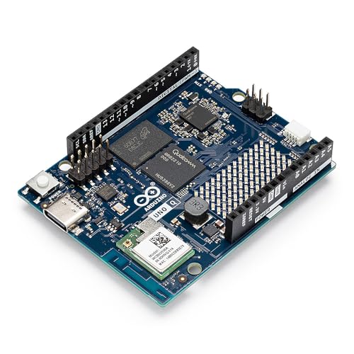 Arduino® UNO™ Q 4GB [ABX00173] – Qualcomm QRB2210 MPU & STM32U585 MCU, KI‑Vision & Sprachfunktionen, IoT, Robotik, Linux‑Debian‑OS, Wi‑Fi 5, USB‑C