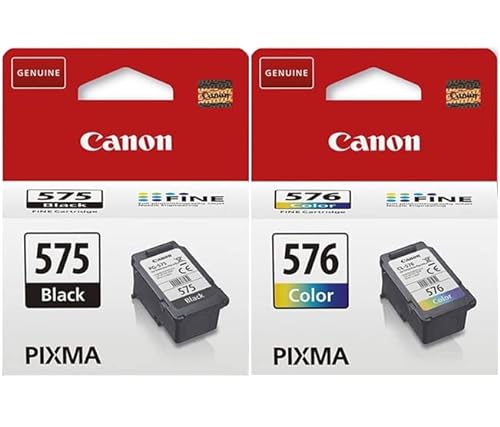 Canon Tintenpatronen PG-575 Schwarz & CL-576 Farbe