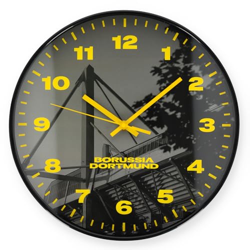 Dortmund BVB Wanduhr Stadion