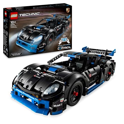 LEGO Technic Porsche GT4 e-Performance Rennwagen, Ferngesteuerter Flitzer, interaktives Modellauto, Geschenk für Kinder, Bauspielzeug ab 10 Jahren 42176