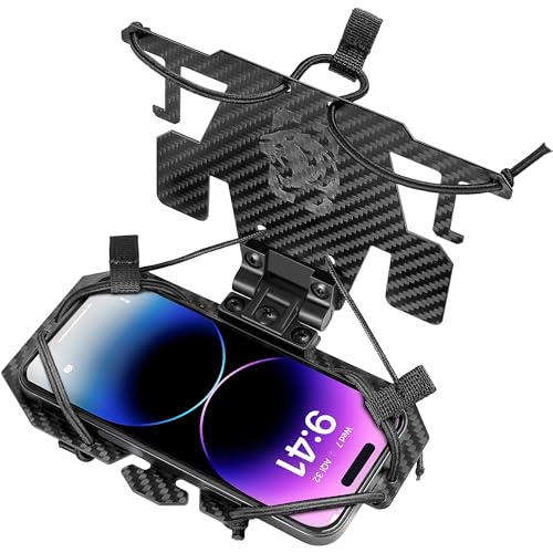 OneTigris Plattenträger Telefon Halterung Handyhalter Montageplatte für Plate Carrier Taktische Weste und Chest Rig für die Bildschirmgröße 4,7