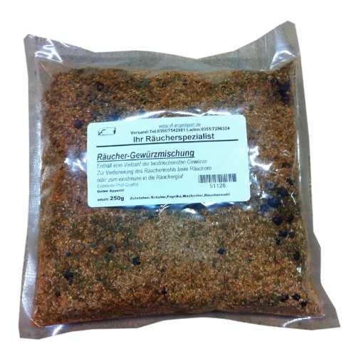 VF-Angelsport Räuchergewürzmischung 250g 1x 1Tüte für Räuchermehl