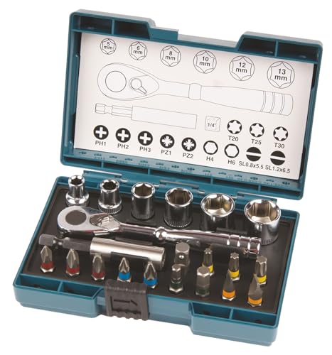 Makita B-54081 Ratschen-Bit-Set 21-teilig