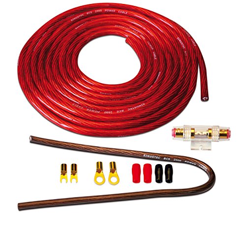 Sinustec BCS-2500 5m Car-Hifi Batteriekabel Set 25mm²