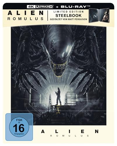 Alien: Romulus – Lim. Steelbook (4K Ultra HD + Blu-ray)