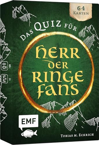 Kartenspiel: Das inoffizielle Quiz für Herr der Ringe-Fans: Mit über 120 fantastischen Quizfragen
