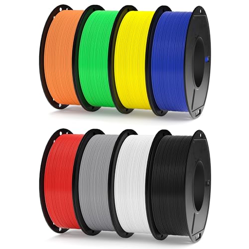 ELEGOO 1.75mm Rapid PLA Plus Black/White/Grey/Red/Blue/Yellow/Green/Orange