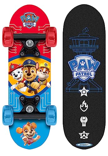 Skateboard SKIDS Control - PAW Patrol - 17/5, Blue/RED