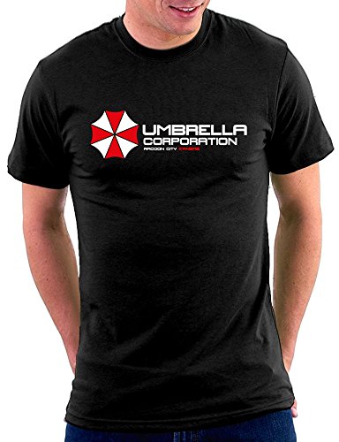 Umbrella Resident Evil T-Shirt, Größe XXL, Schwarz
