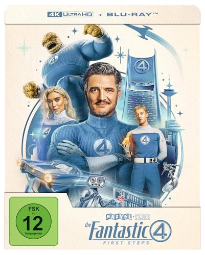The Fantastic Four - First Steps - Steelbook - Limited Edition (4K Ultra HD) (+ Blu-ray)