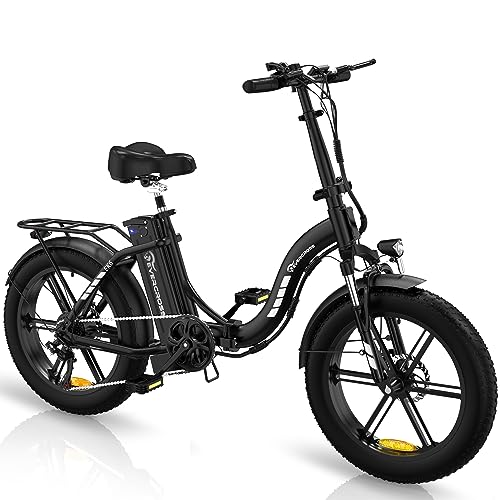 EVERCROSS EK6 Elektrofahrräder Erwachsene, faltbares E-Bike mit 20