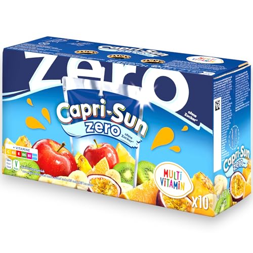 Capri-Sun Sirup Zero Multivitamin Vegan 0,2l x 10 | Erfrischungsgetränk mit Fruchtigem Geschmack für den Sommer (1)