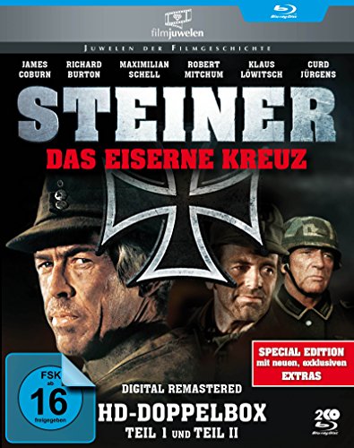 Steiner - Das eiserne Kreuz Teil 1+2 (HD-Doppelbox) - Filmjuwelen [2 Blu-rays]