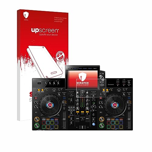 upscreen Schutzfolie für Pioneer XDJ-RX3 – Made in Germany, Kristall-klar, Kratzschutz, Anti-Fingerprint