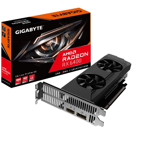 Gigabyte AMD Radeon RX 6400 D6 Low 4 GB GDDR6
