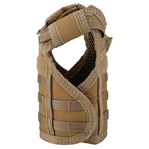 Alomejor Bier Schutzweste Bier Weste Bier und andere Getränke Molle Bierjacke für Bierflasche Dose KTV Bar Dekoration