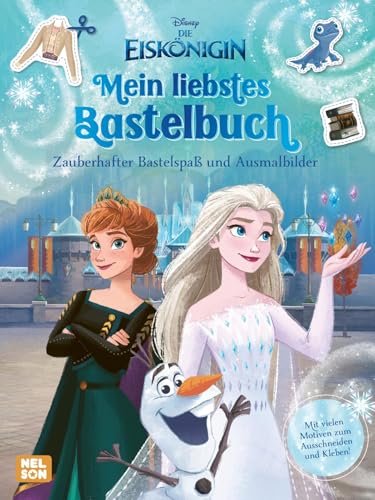 Disney Die Eiskönigin: Mein liebstes Bastelbuch - Zauberhafter Bastelspaß und Ausmalbilder: Mit vielen Motiven zum Ausschneiden und Kleben | Für ... Die Eiskönigin: Jetzt schon ein Klassiker!)