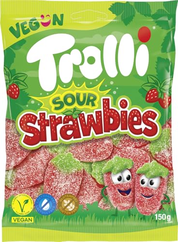 Trolli Sour Strawbies 150 g