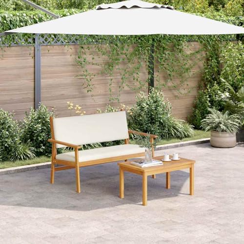 Homgoday Akazienholz-Gartenm?Bel Set - Moderner Stil, Robust & Funktional für Outdoor Model4106579