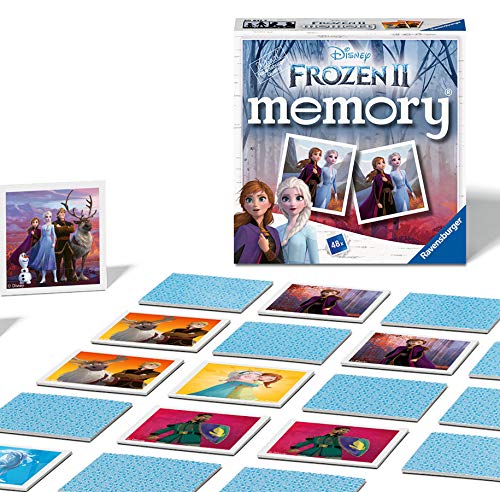 Ravensburger Disney Die Eiskönigin 2 Mini-Memory-Bilder, Schnapppaare, Spiel für Kinder ab 3 Jahren