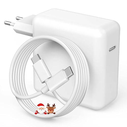 Mac Book Ladekabel 67W Mac Book Ladegerät USB C - kompatibel mit MacBook Air MacBook Pro 13 14 15 16 Zoll 2024 2023 2022 2021 2020, M1 M2 M3, iPad und mehr (Schnell Netzteil mit 2,0 m Ladekabel)