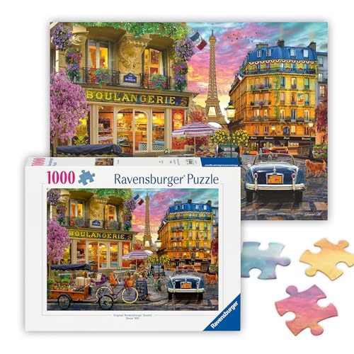 Ravensburger Puzzle 12000885 - Paris im Morgenrot - 1000 Teile Puzzle für Erwachsene und Kinder ab 14 Jahren, Stadt-Puzzle Paris