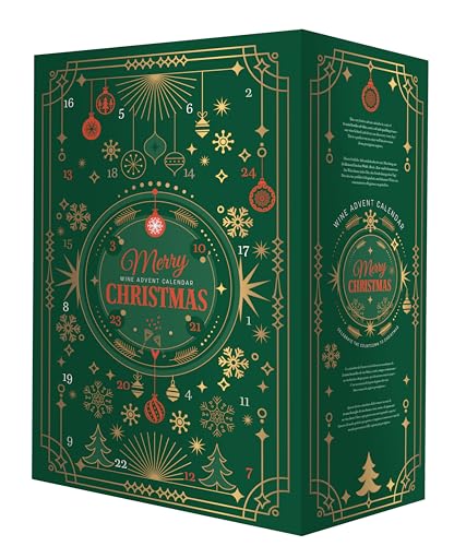 GCF Selektion Adventskalender mit köstlichen Weinen und Sekt aus vielen Top Herkünften wie Frankreich, Italien und Spanien - 24 Flaschen (19 x 0.187 - 5 x 0.20)