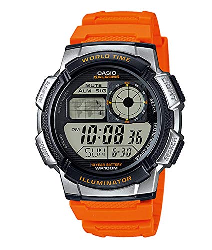 Casio HerrenArmbanduhr Digital Quarz Harz AE-1000W-4BVEF